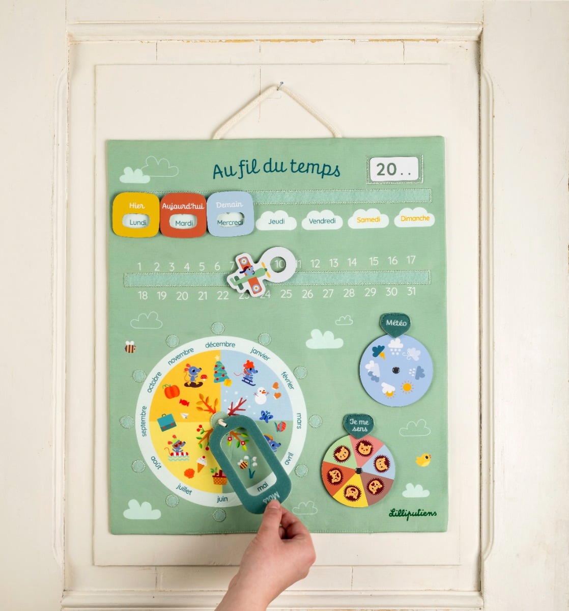 Calendrier Au fil du temps Lilliputiens