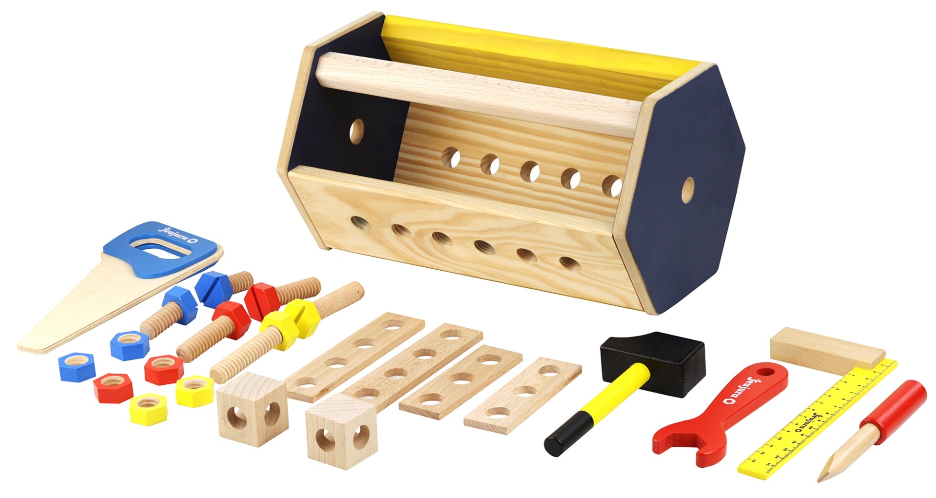 Caisse à outils en bois Jeujura