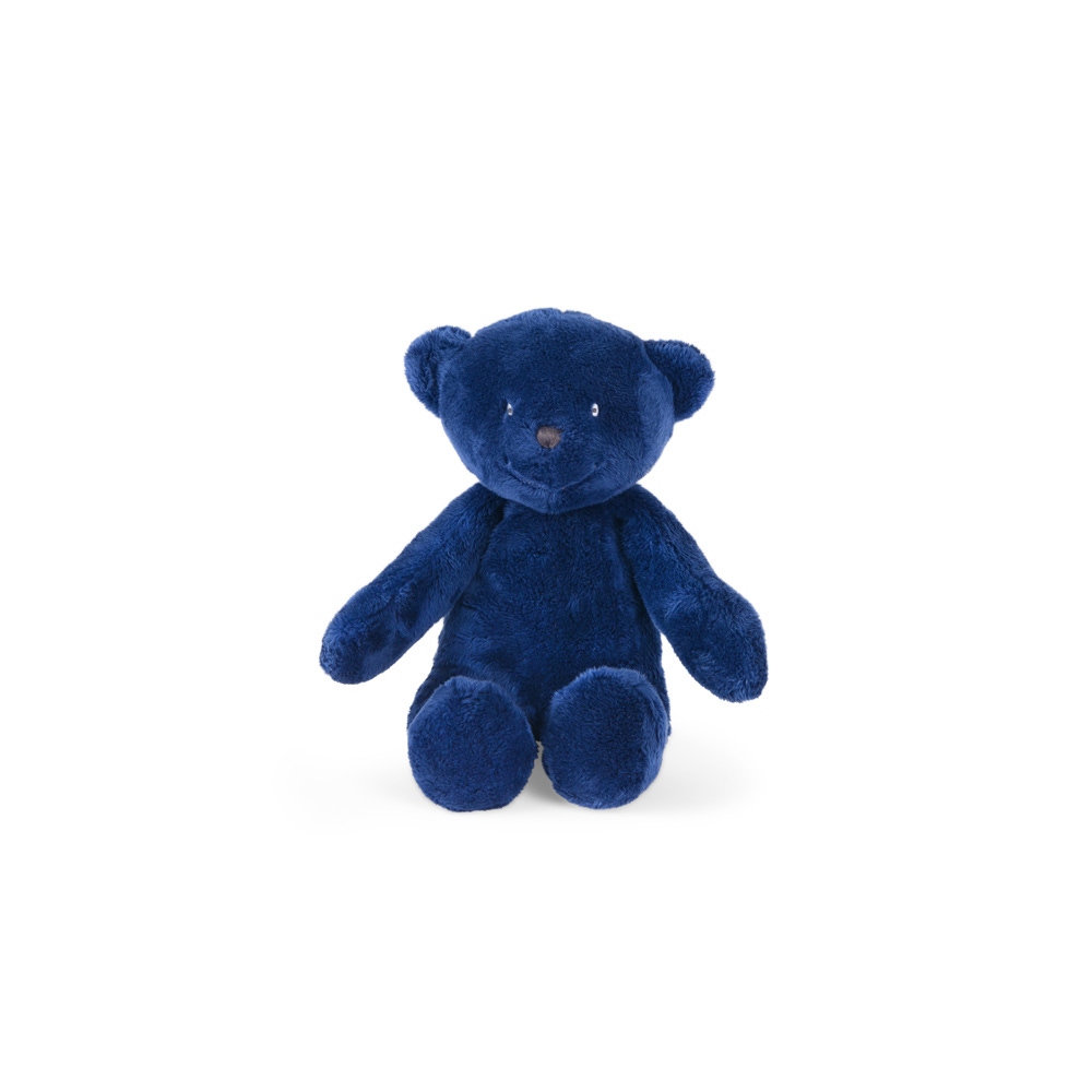 Peluche Ours bleu marine - 30 cm Les p'tits doudous de l'hôpital