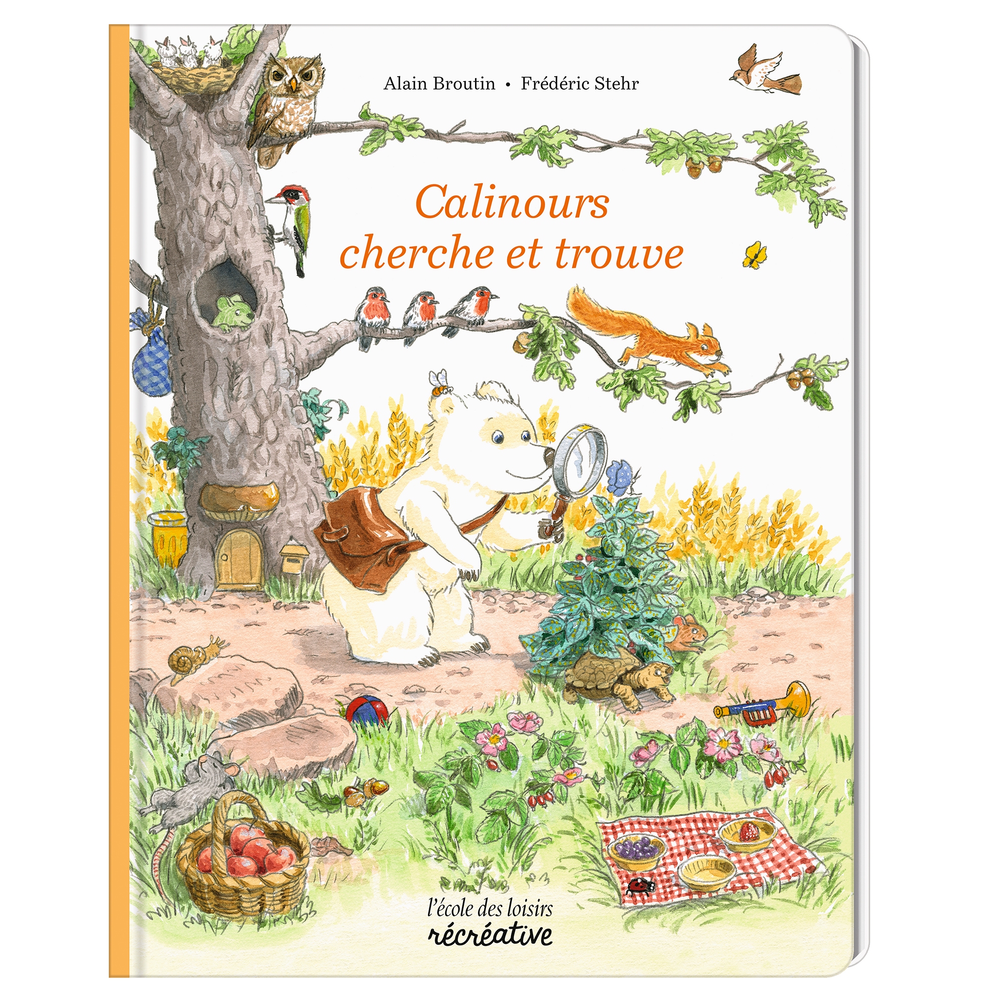 Livre Cherche et trouve Calinours Ecole des loisirs