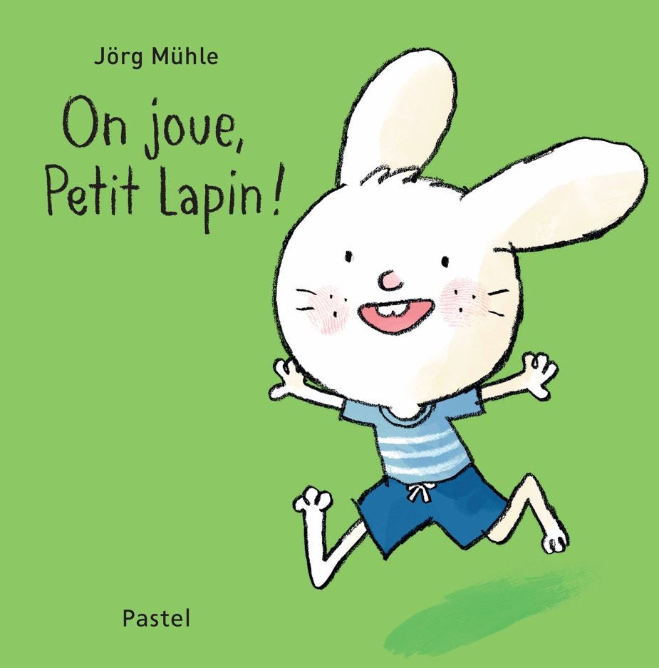 Livre On joue, petit lapin ! Ecole des loisirs