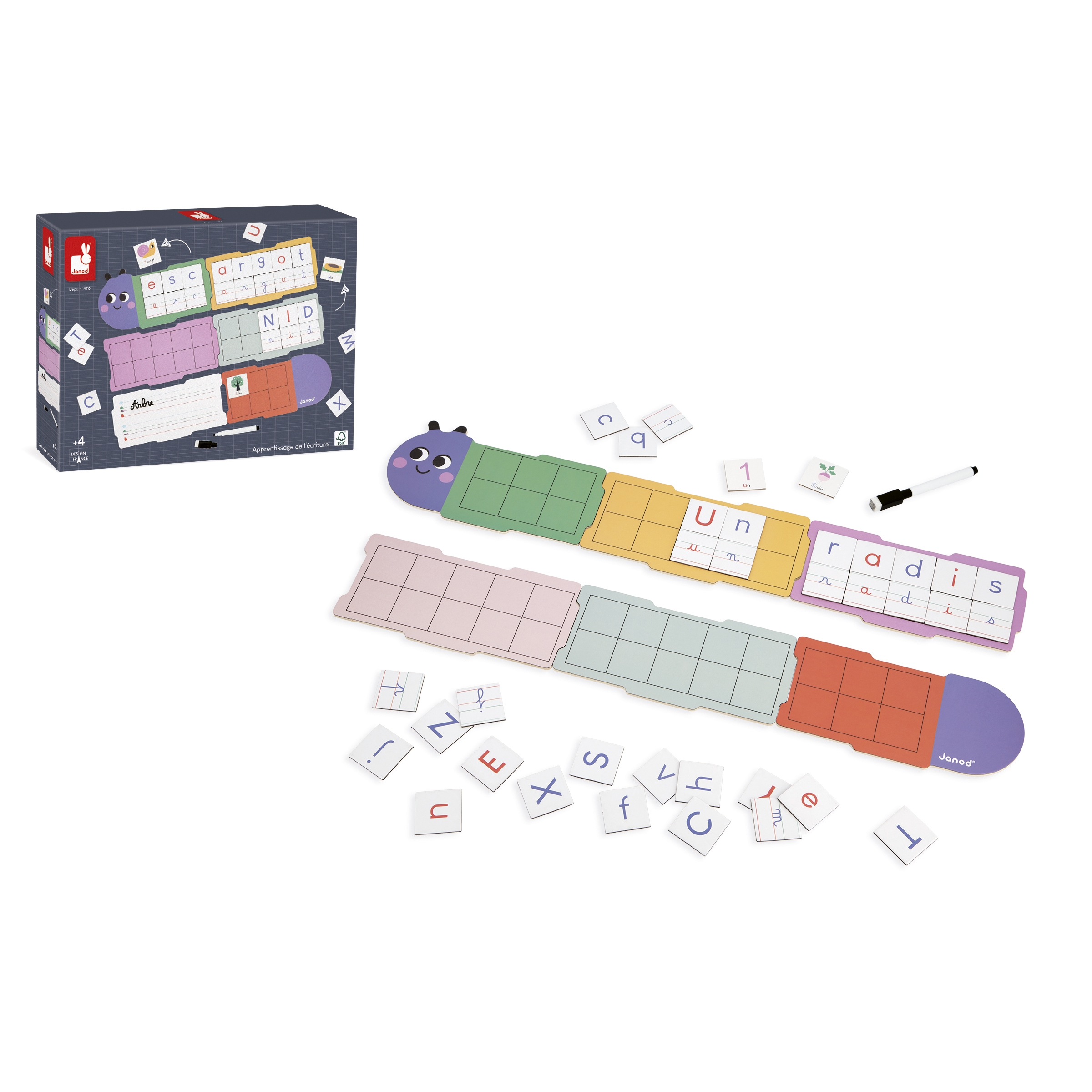 Apprentissage de l'ecriture Janod