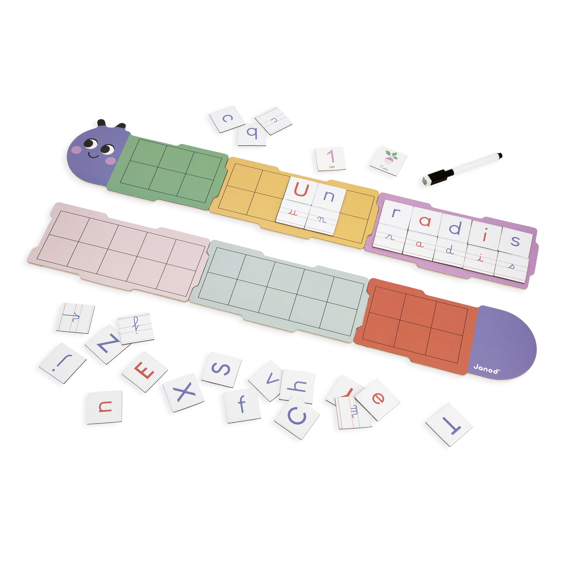 Apprentissage de l'ecriture Janod