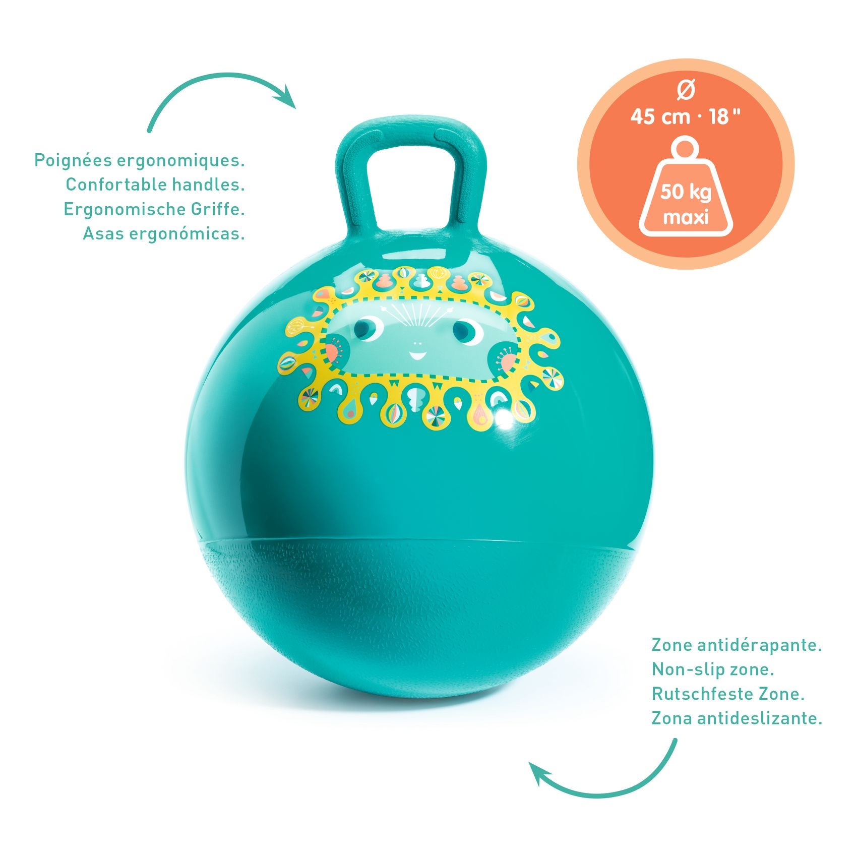 Ballon sauteur Jumpo Diego Djeco