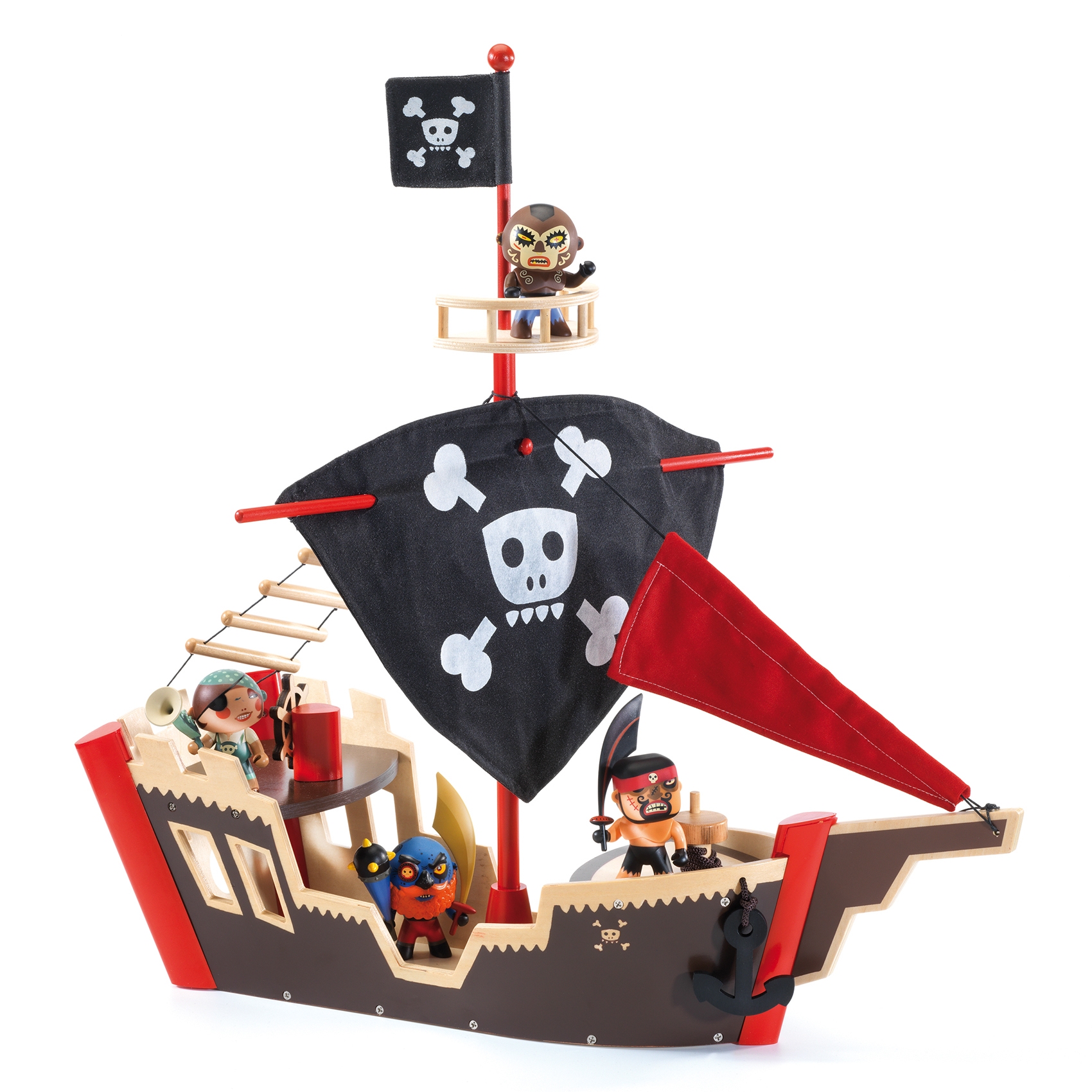 Bateau de pirate Ze pirat boat Arty toys Djeco