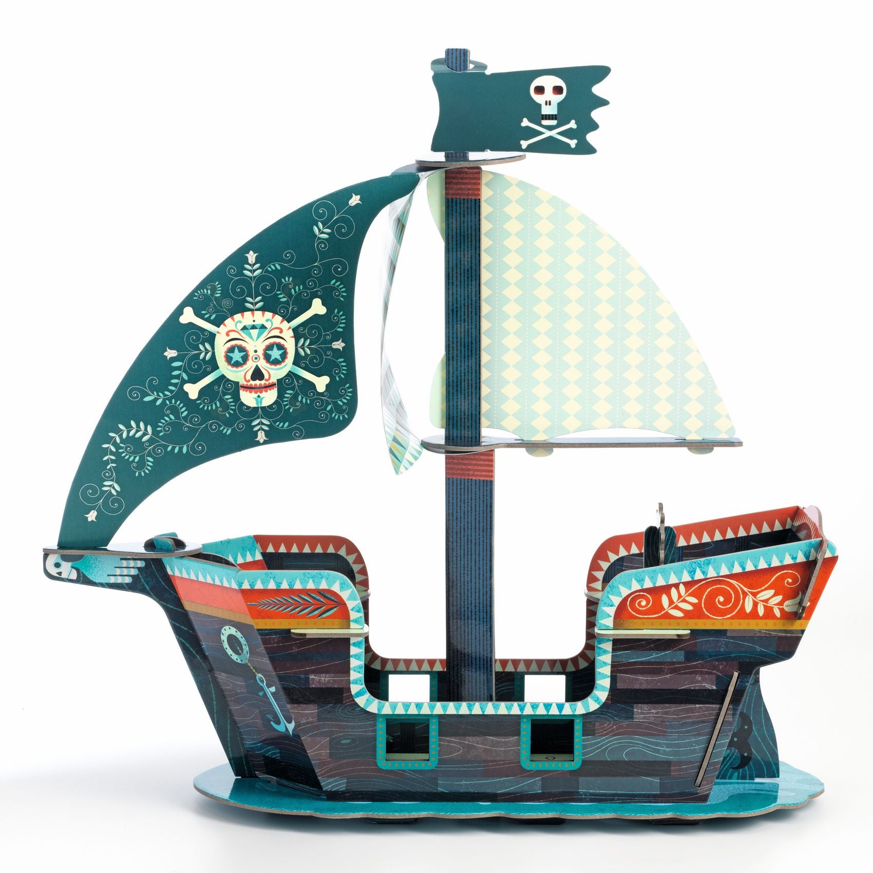 Bateau pirate 3D Pop To Play Djeco