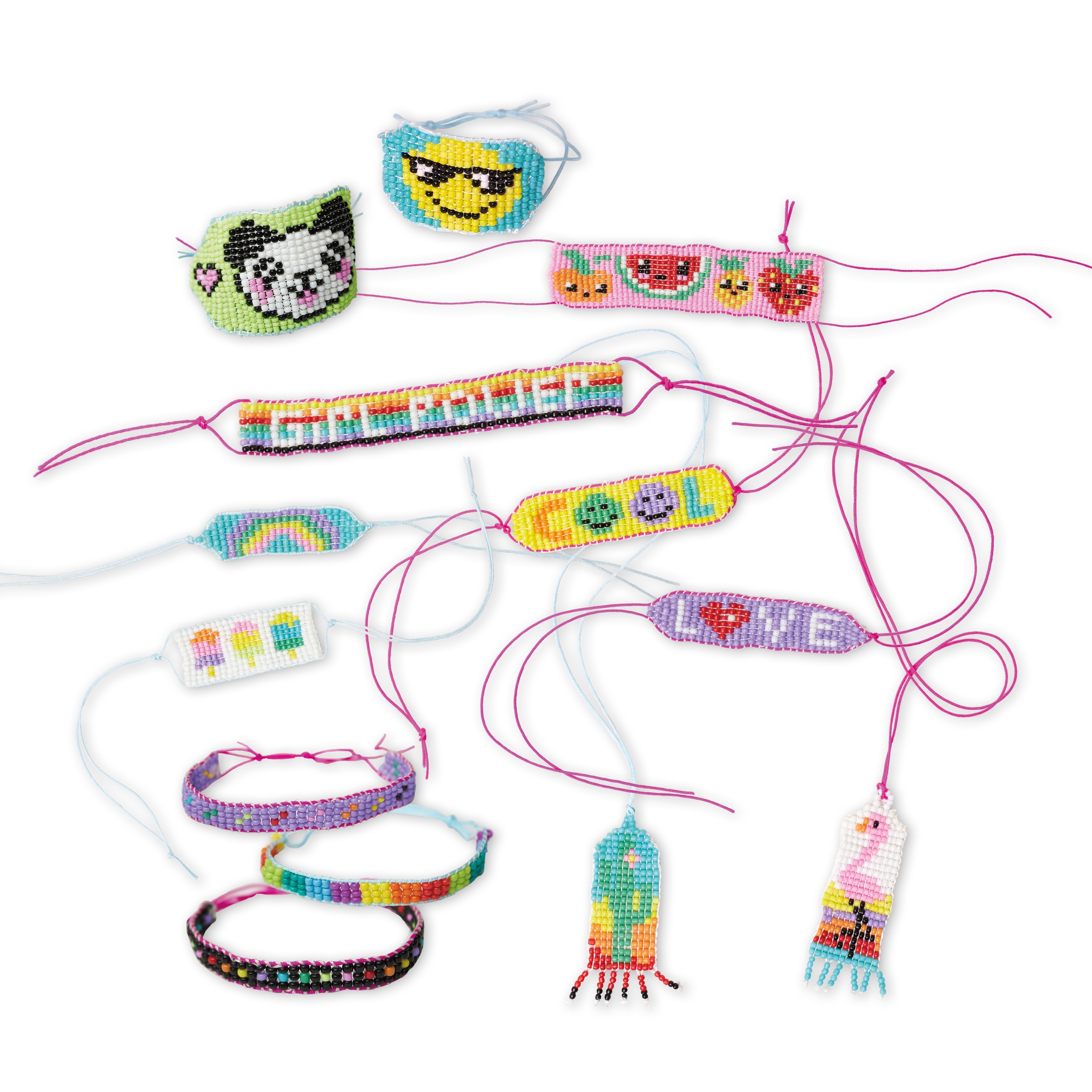 Bijoux pops perles et metier a tisser Janod