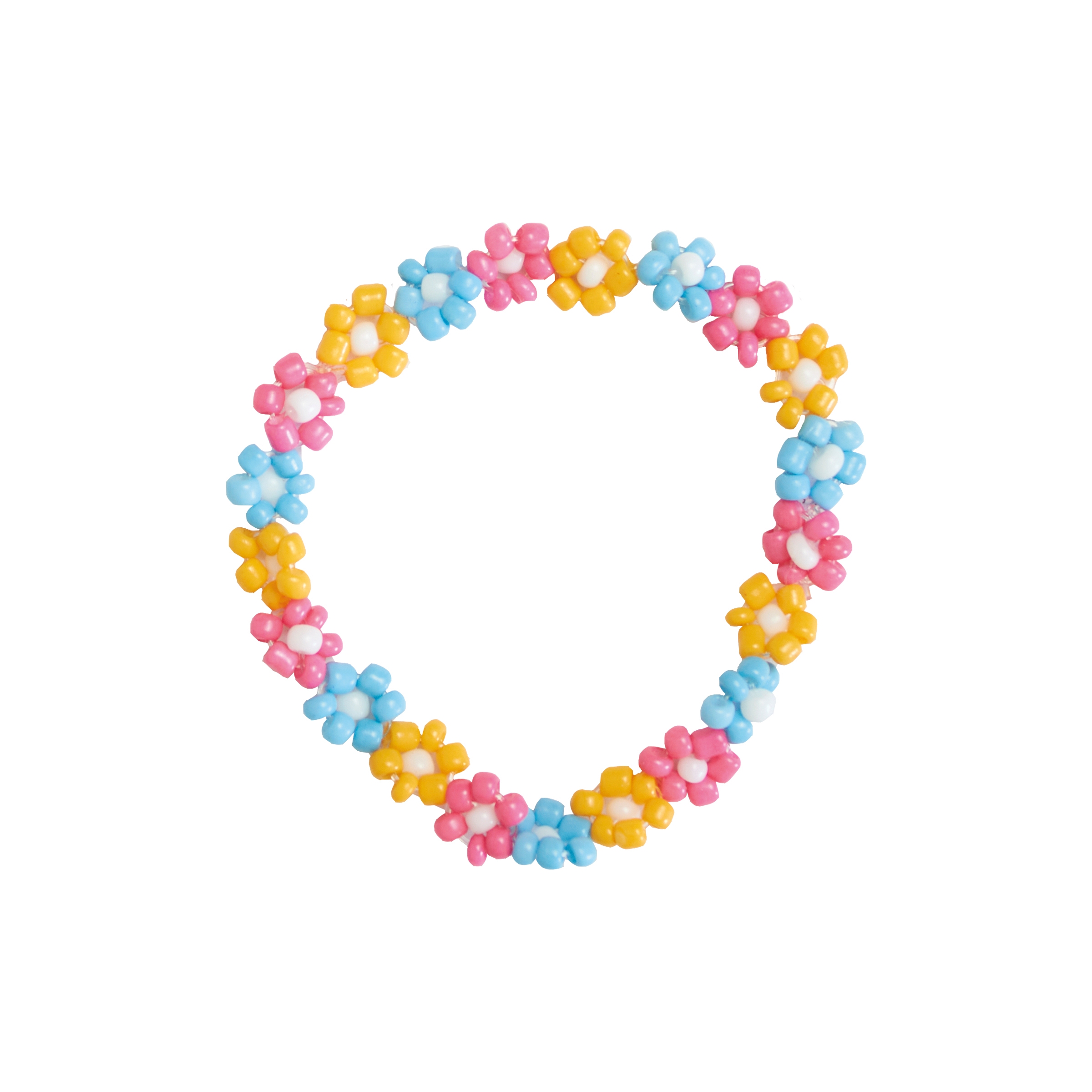 Bjjoux fleurs en perles a creer janod