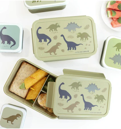 Boite a gouter bento Dinosaures A Little Lovely Company