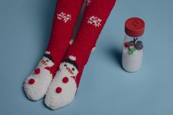 Bouteille sensorielle Noel Petit boum