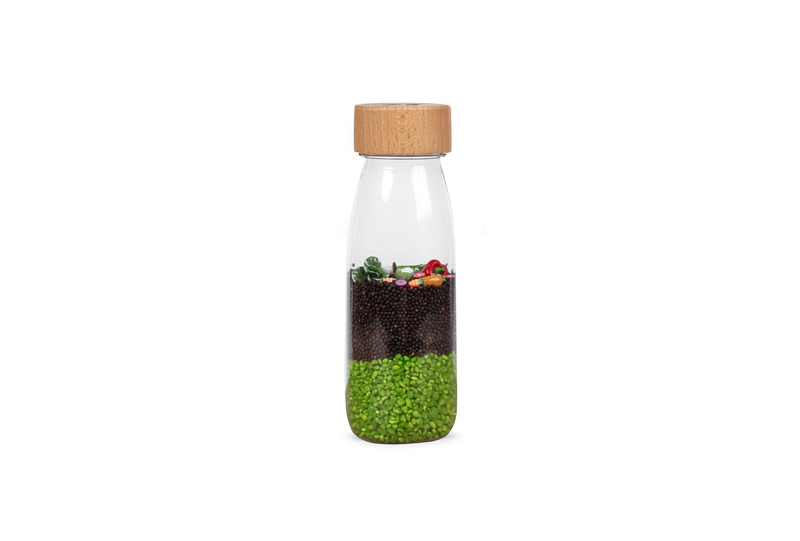 Bouteille sensorielle Veggies Petit Boum