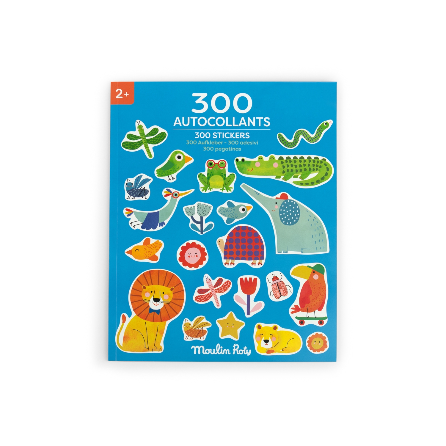Cahier de 300 stickers Les Toupitis Moulin Roty