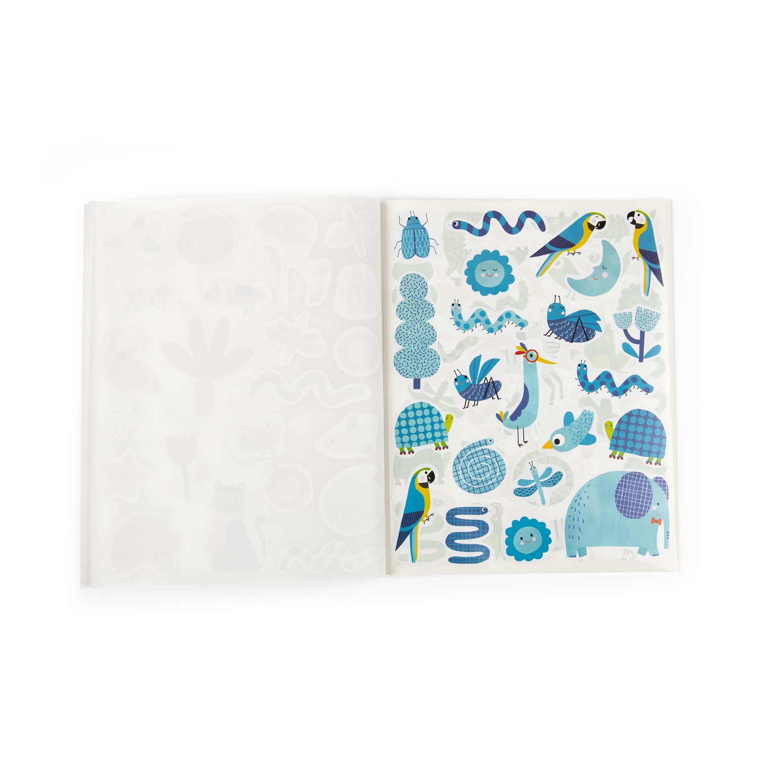 Cahier de 300 stickers Les Toupitis Moulin Roty