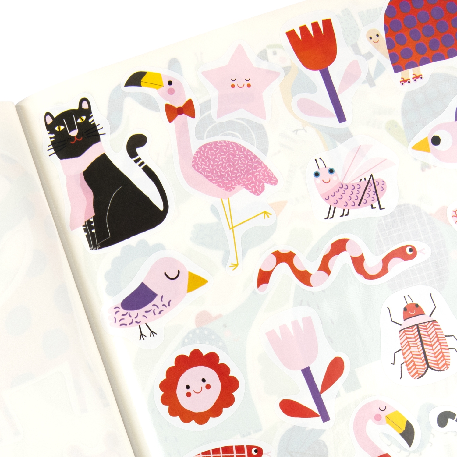 Cahier de 300 stickers Les Toupitis Moulin Roty