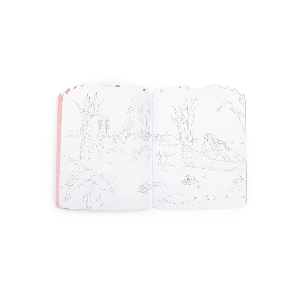 Cahier stickers Les Rosalies  20 pages Moulin Roty