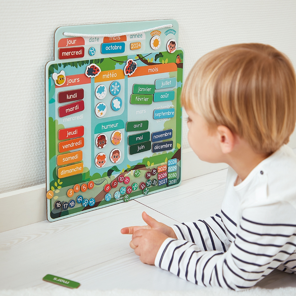 Calendrier magnetique enfant Janod