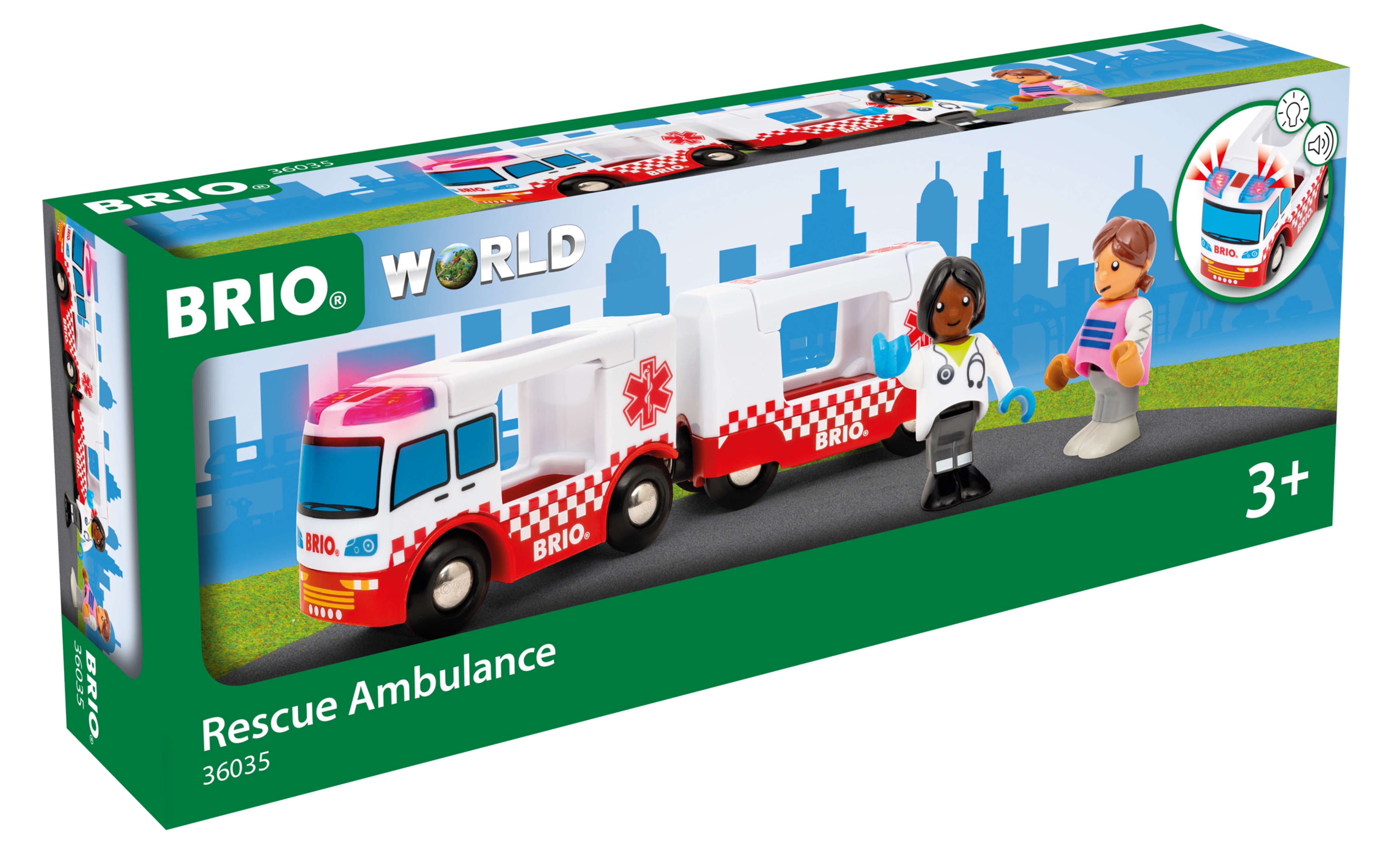 Camion Ambulance Son et Lumiere Brio