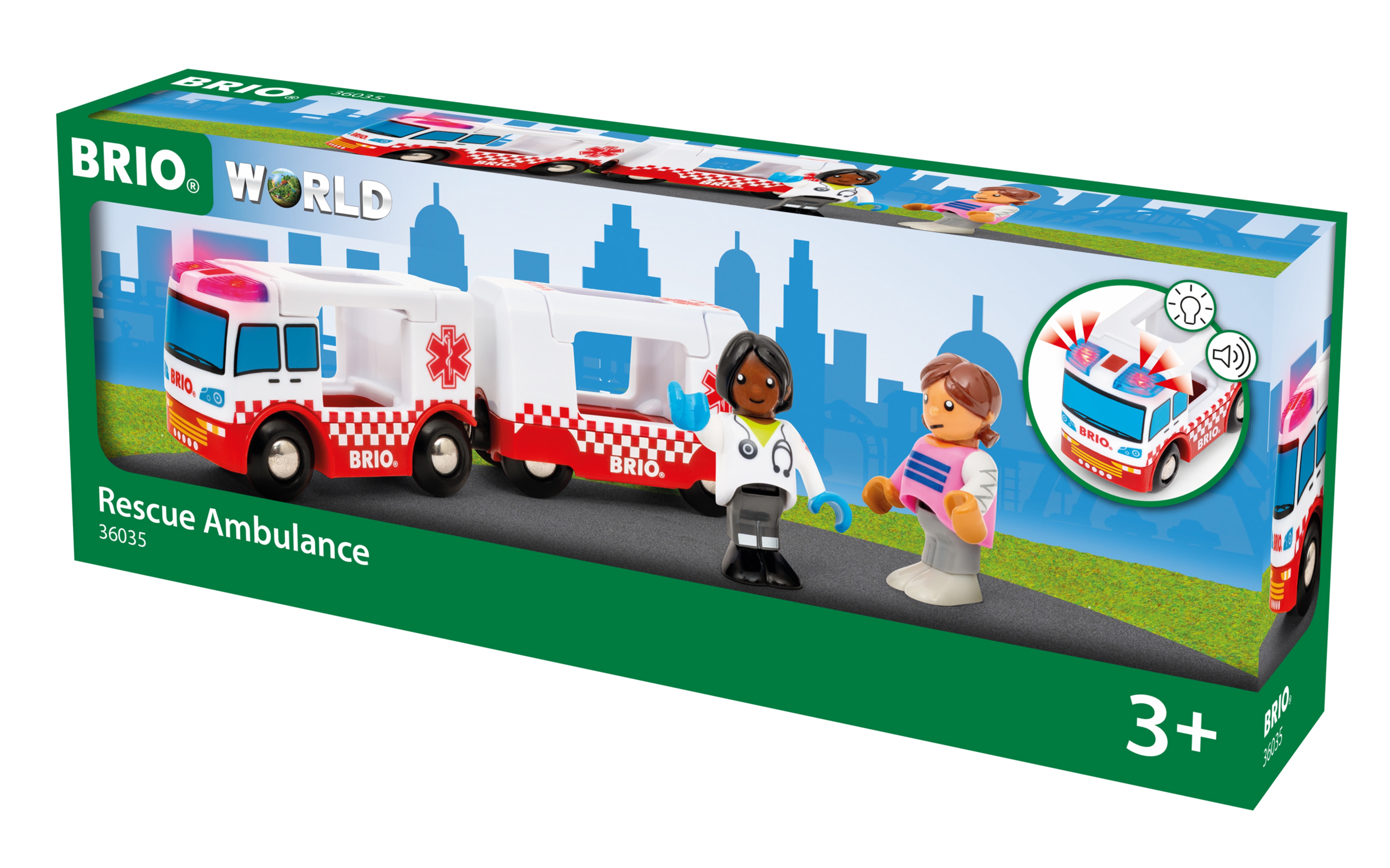 Camion Ambulance Son et Lumiere Brio
