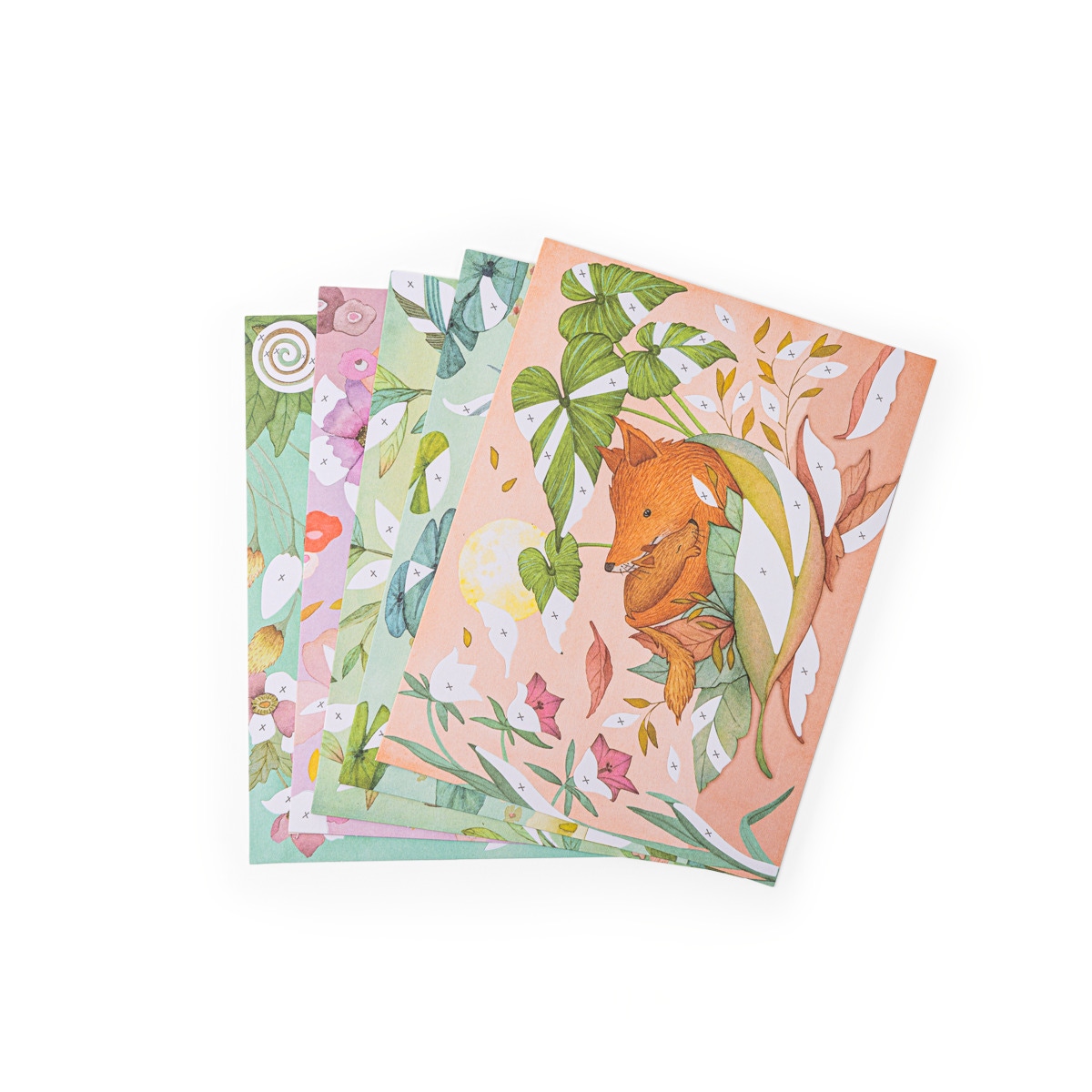 Cartes fantastiques Les Rosalies Moulin Roty