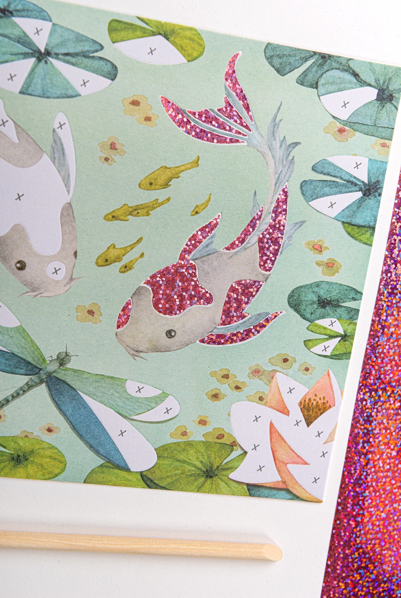 Cartes fantastiques Les Rosalies Moulin Roty