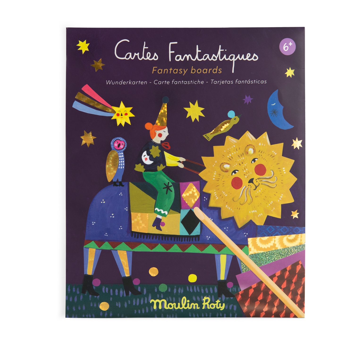 Cartes fantastiques Les cometes filantes Moulin Roty