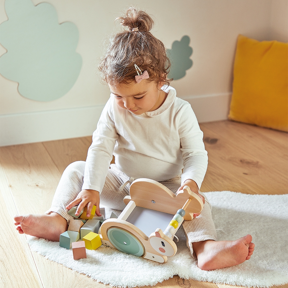 Chariot cube Escargot Sweet Cocoon Janod