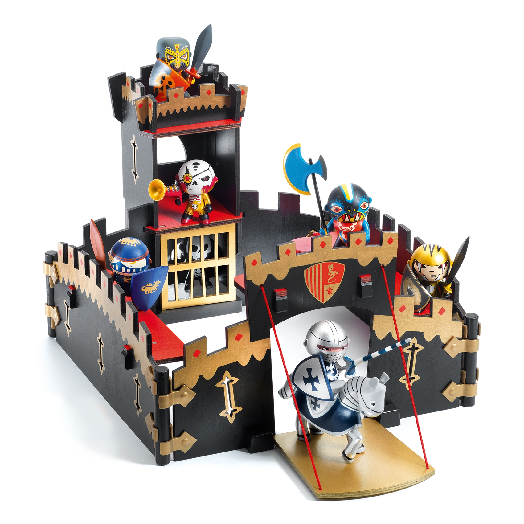 Chateau Arty toys Ze Black Castle Djeco
