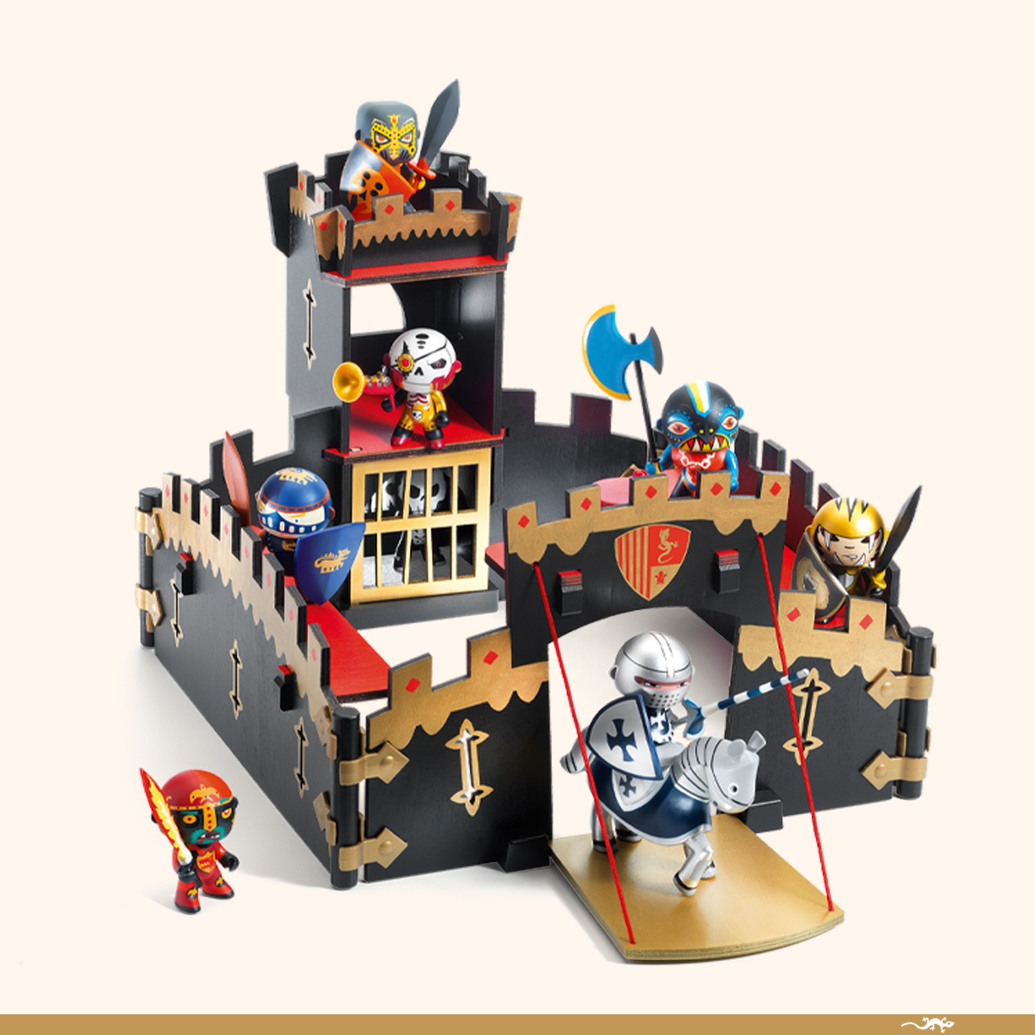 Chateau Arty toys Ze Black Castle Djeco