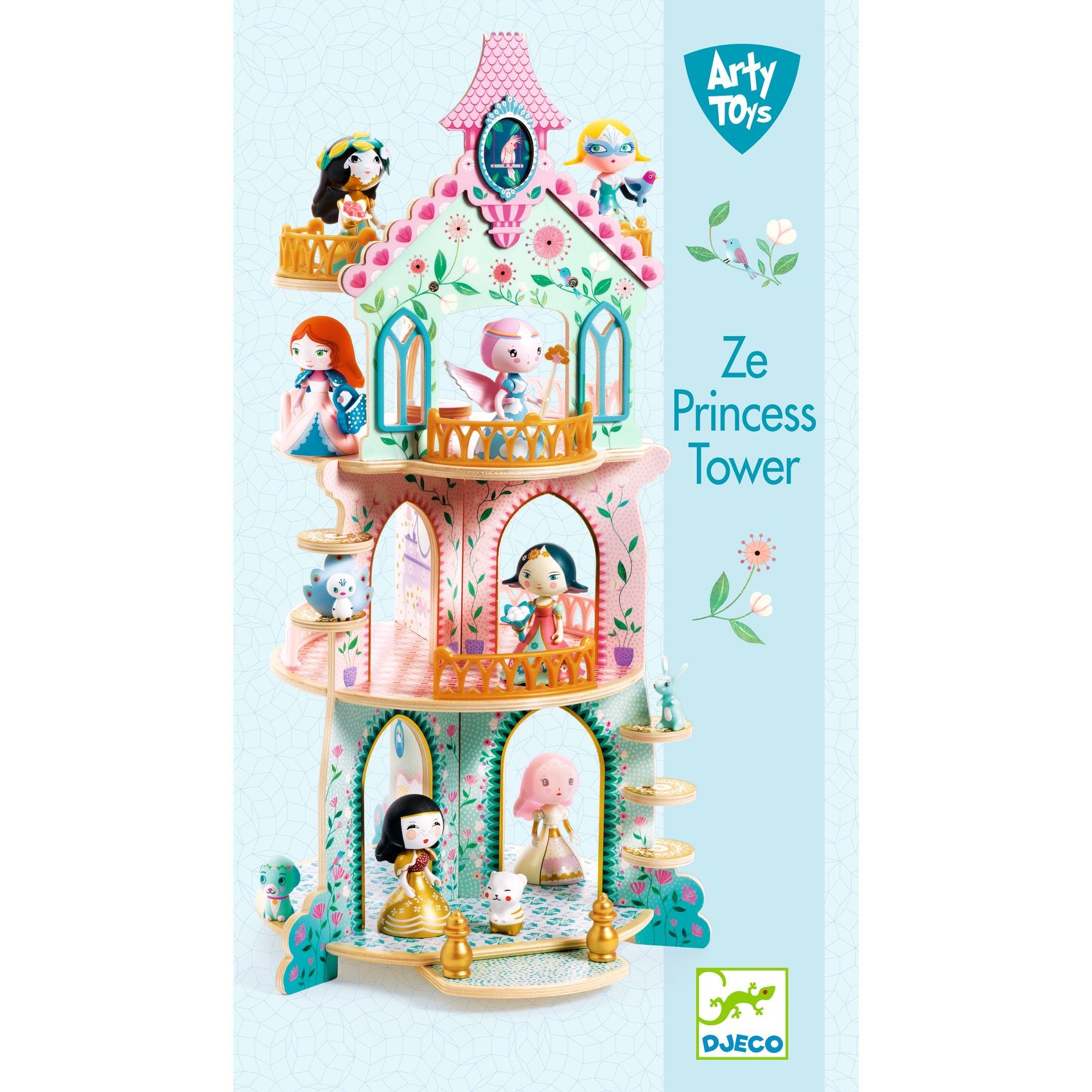 Chateau de princesse Ze princess Tower Arty toys Djeco