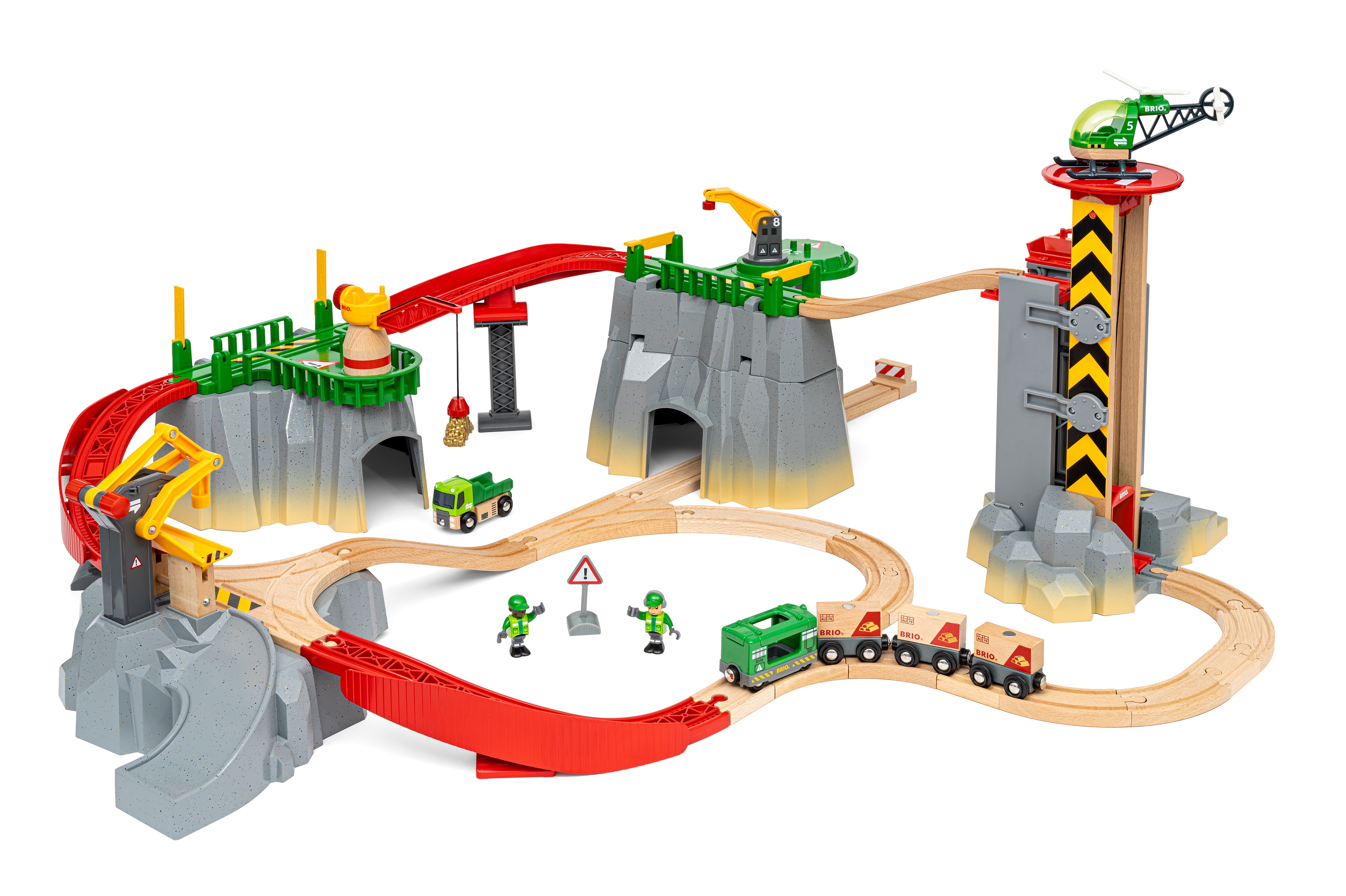 Train Brio : Circuit Montagnes et Chargements Brio - vue 2