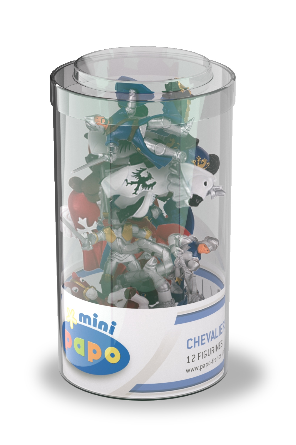 Coffret 12 figurines Chevaliers Mini plus Papo