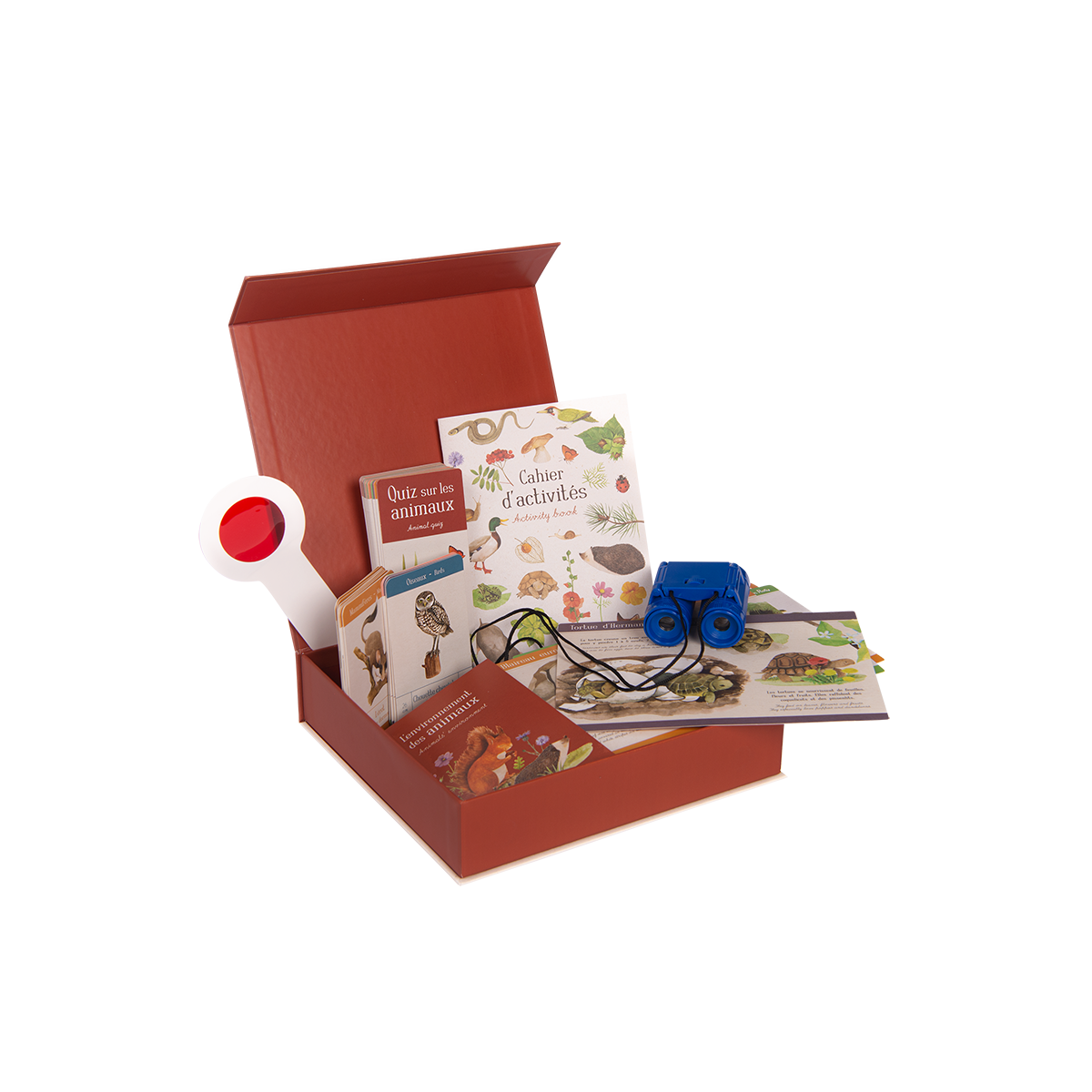 Coffret decouverte animaux du jardin Le jardin du moulin