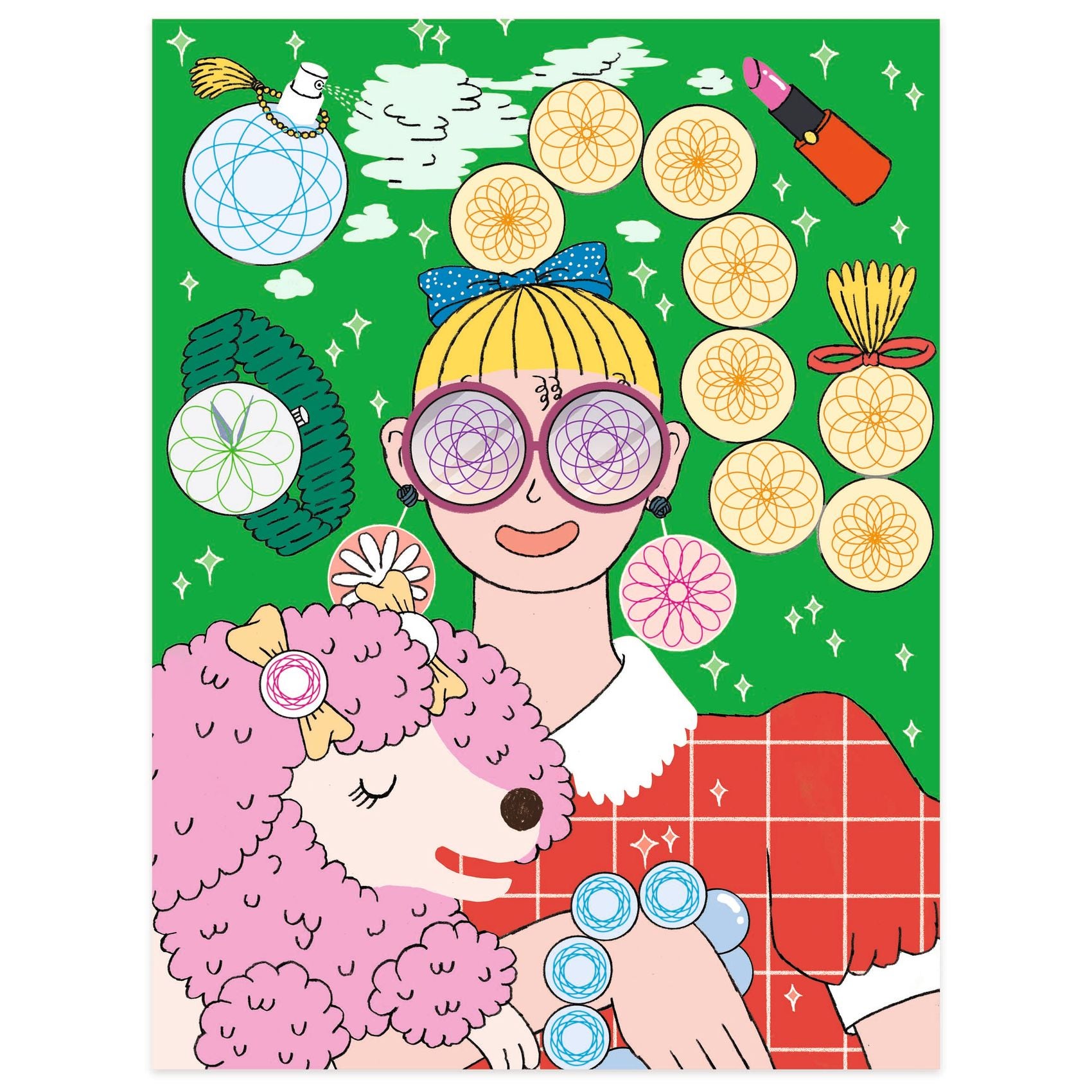 Coffret dessin et coloriage Spirales Djeco