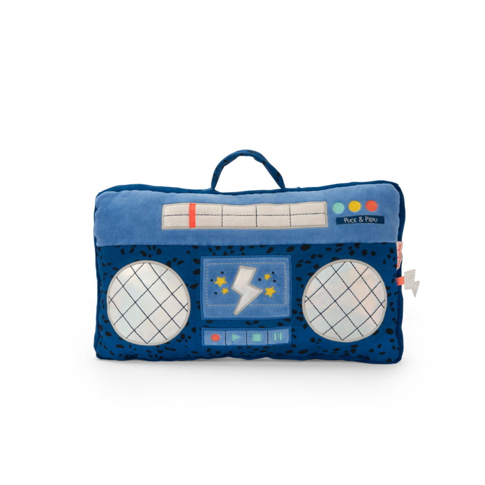 Coussin radio Puce & Pilou Moulin Roty