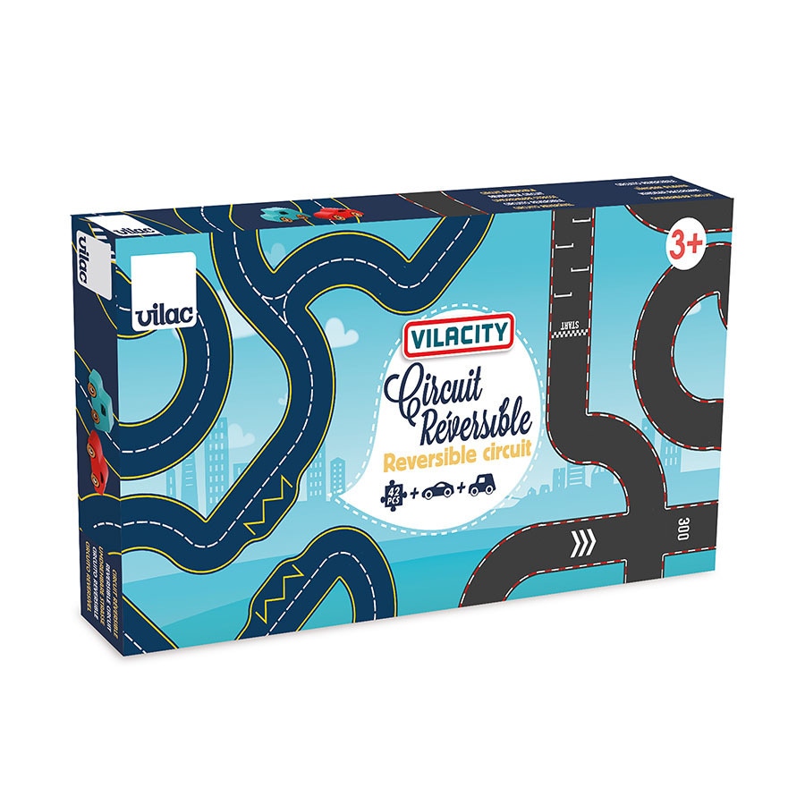 Curcuit reversible 42 pieces Vilac