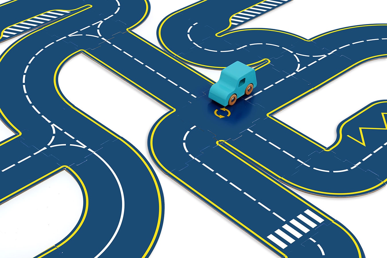 Curcuit reversible 42 pieces Vilac