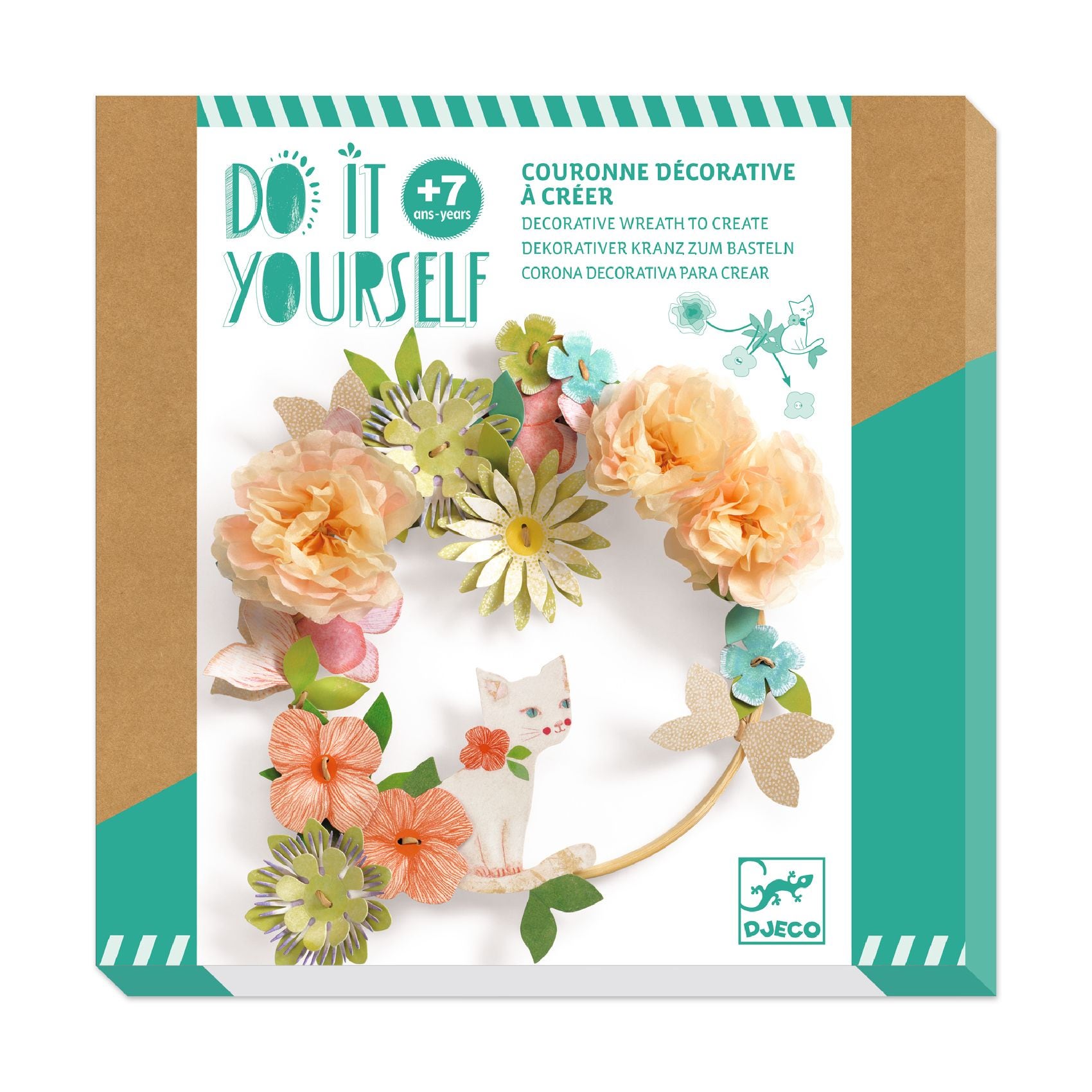 DIY Couronne de fleurs Dalia Djeco
