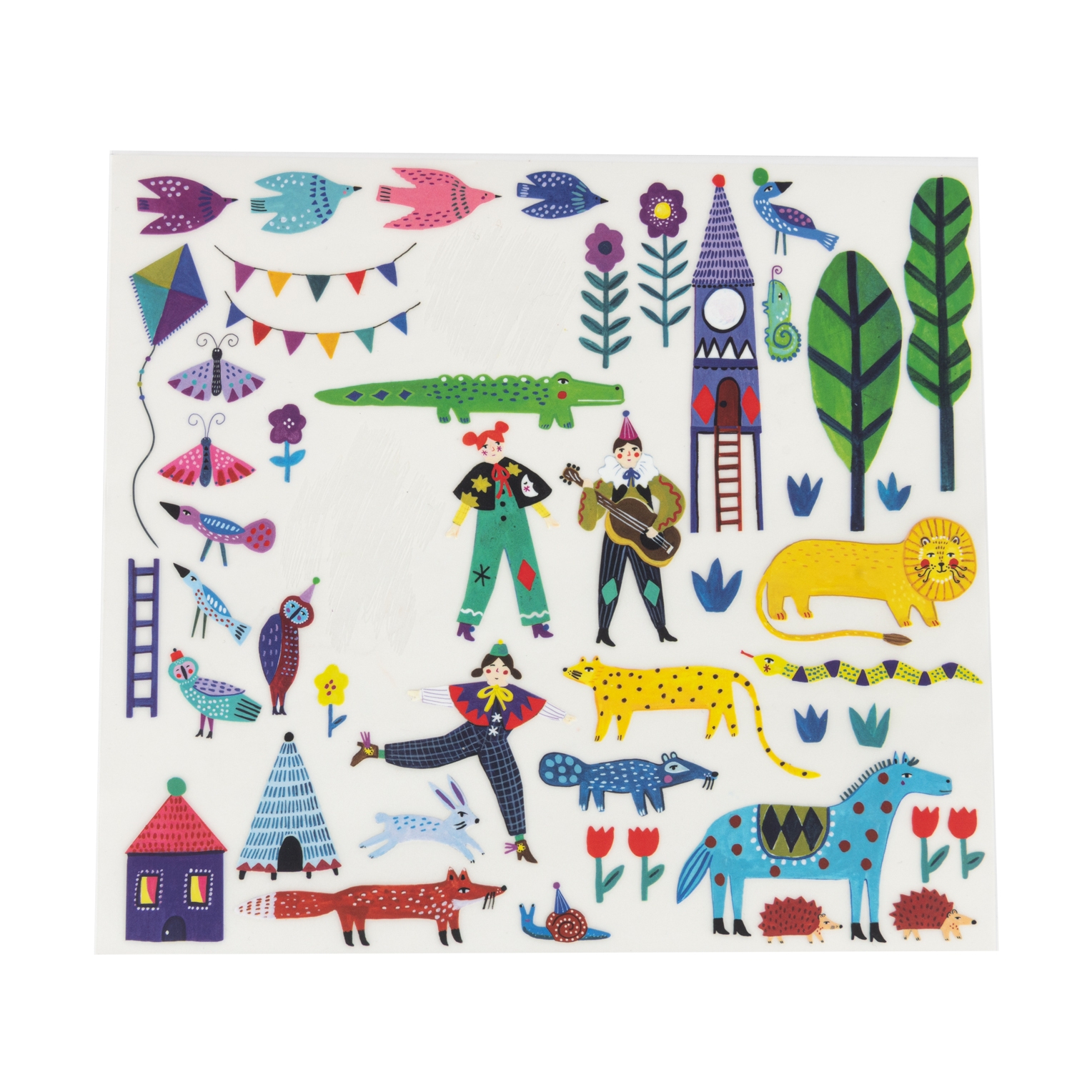 Decalcomanies Les cometes filantes Moulin Roty