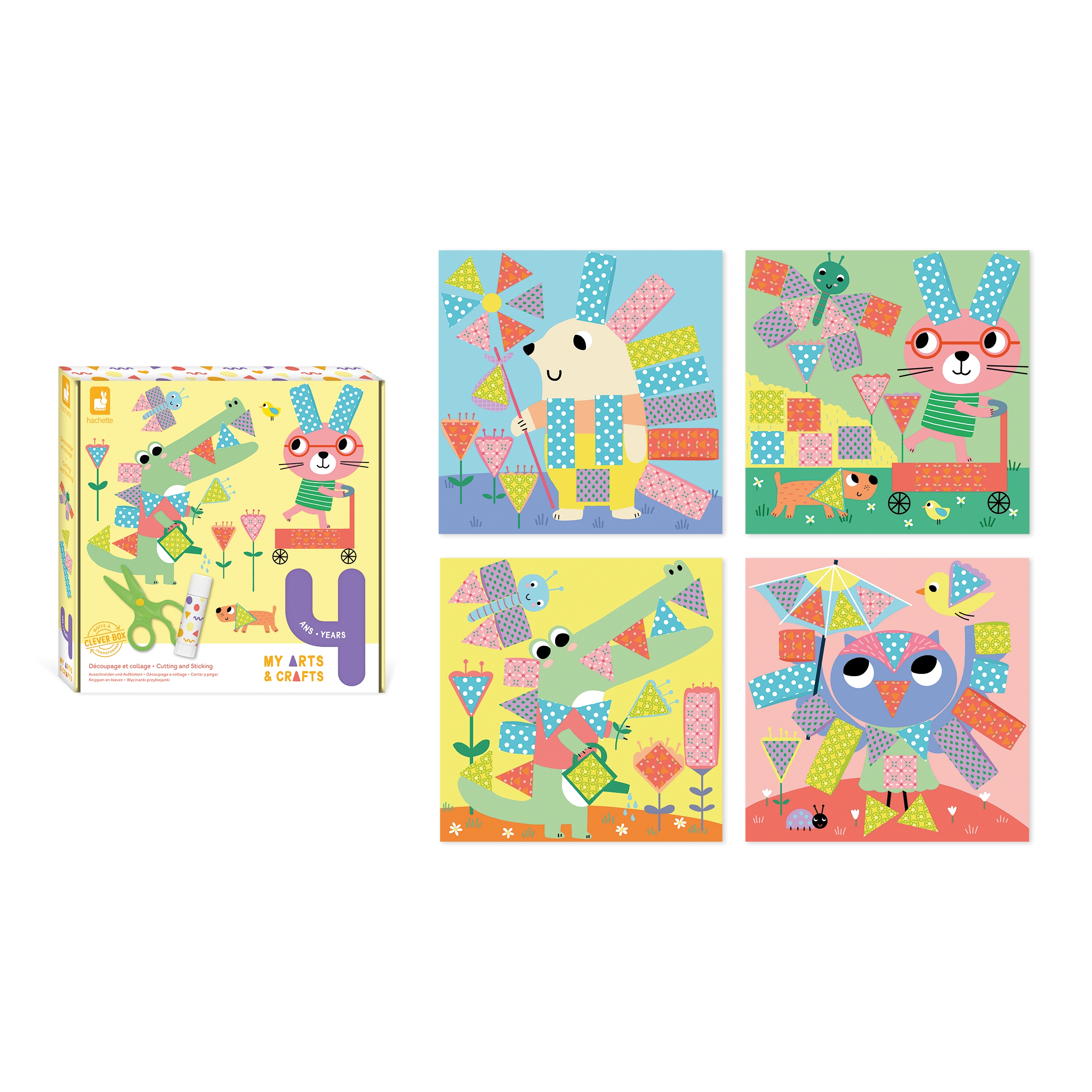 Decoupage et collage Janod