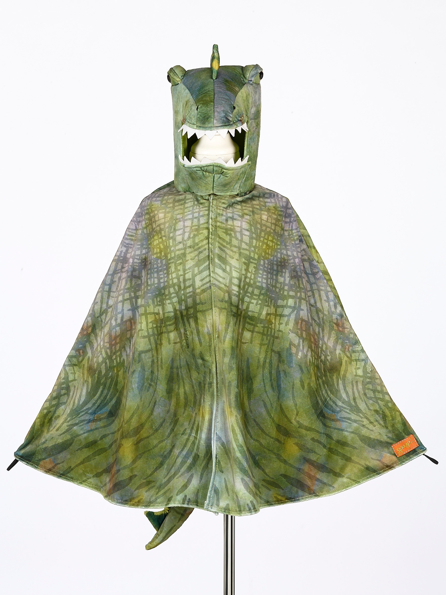 Deguisement cape Trex vert 47 ans Souza 