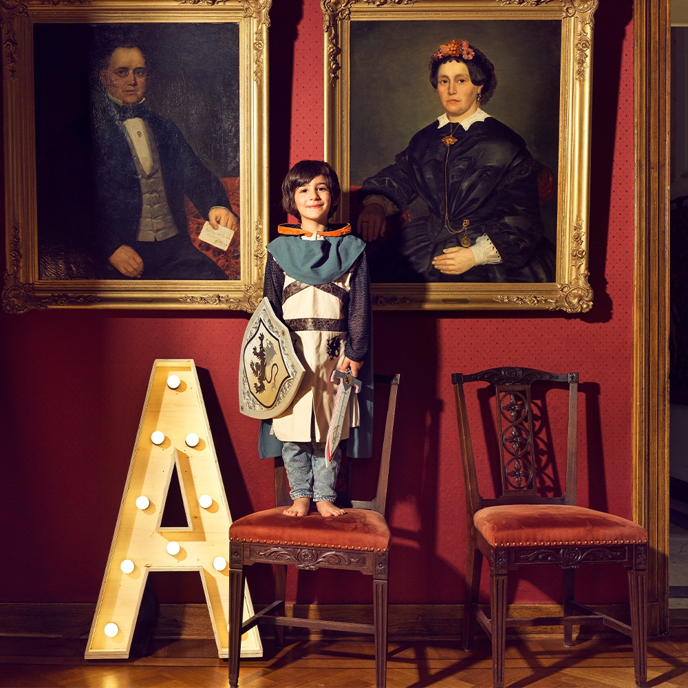 Deguisement chevalier Geoffrey 34 ans Souza 