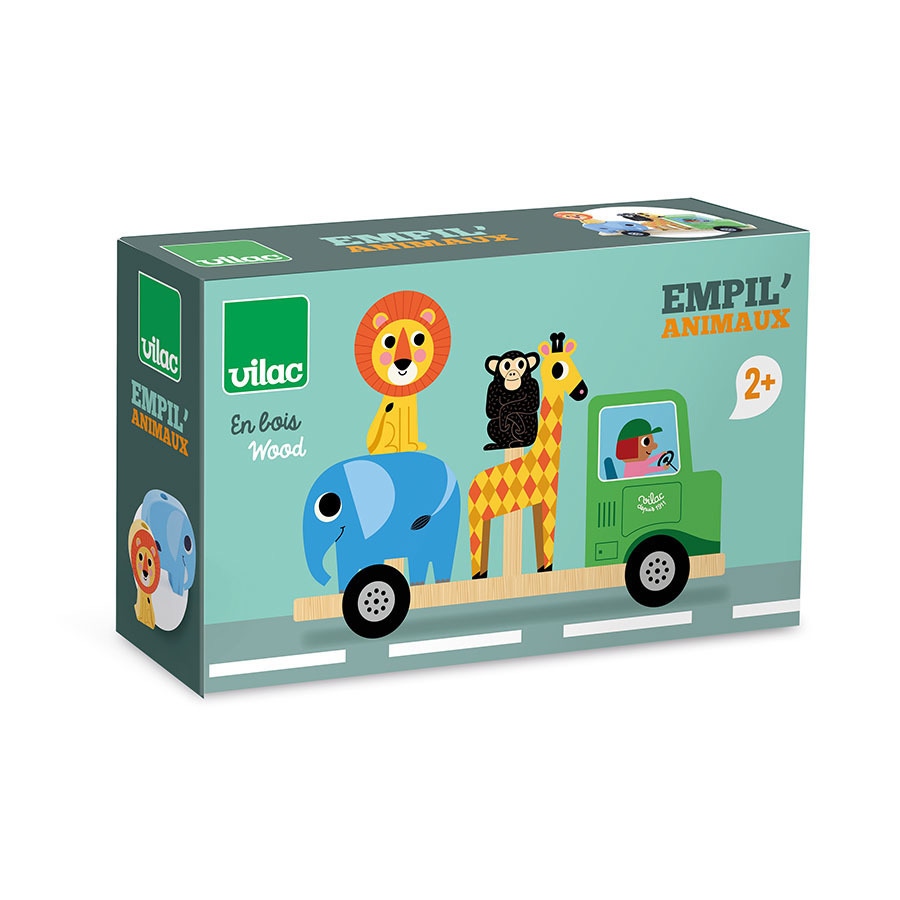 Empil'animo 4 pieces Vilac