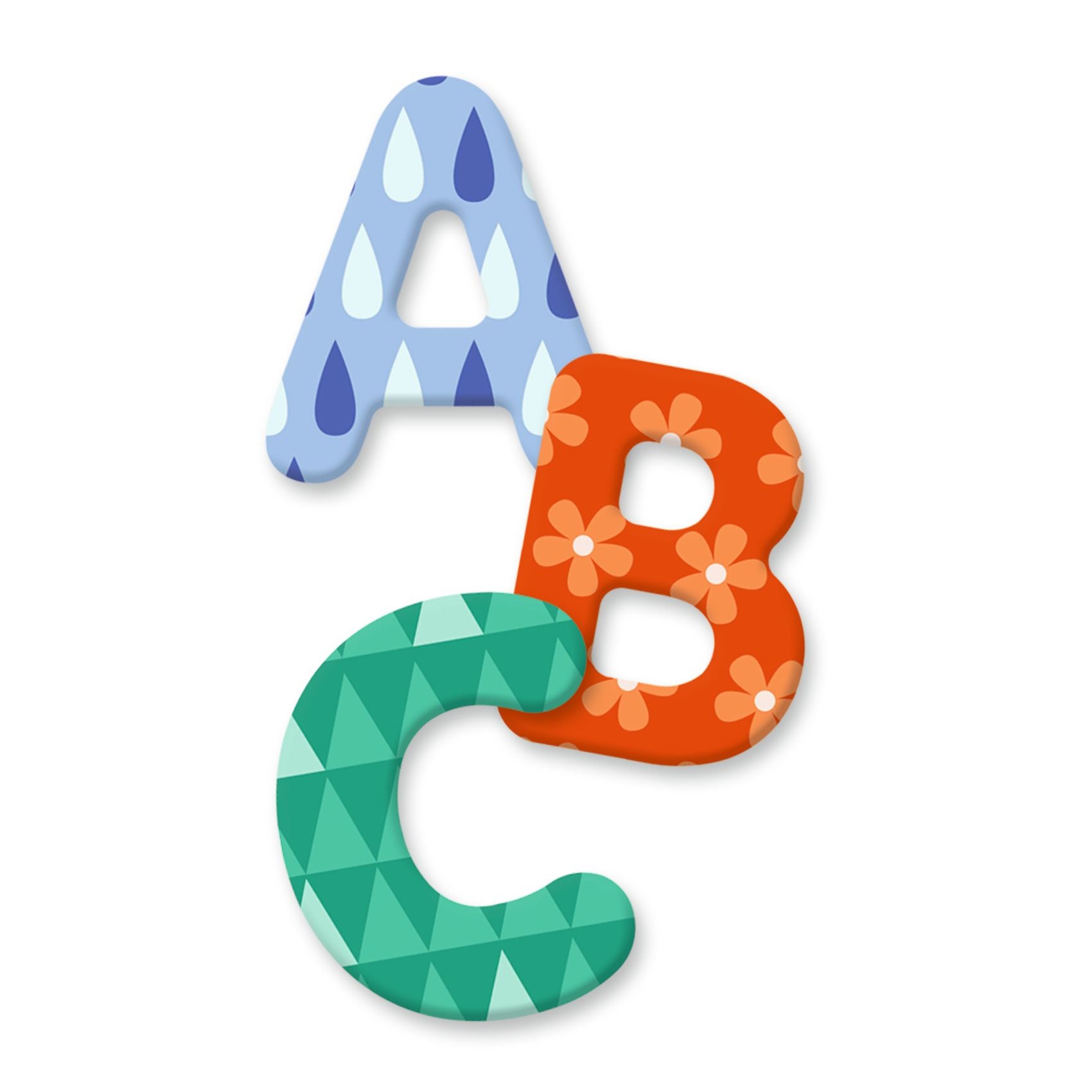 Encastrement puzzle ABC international Djeco