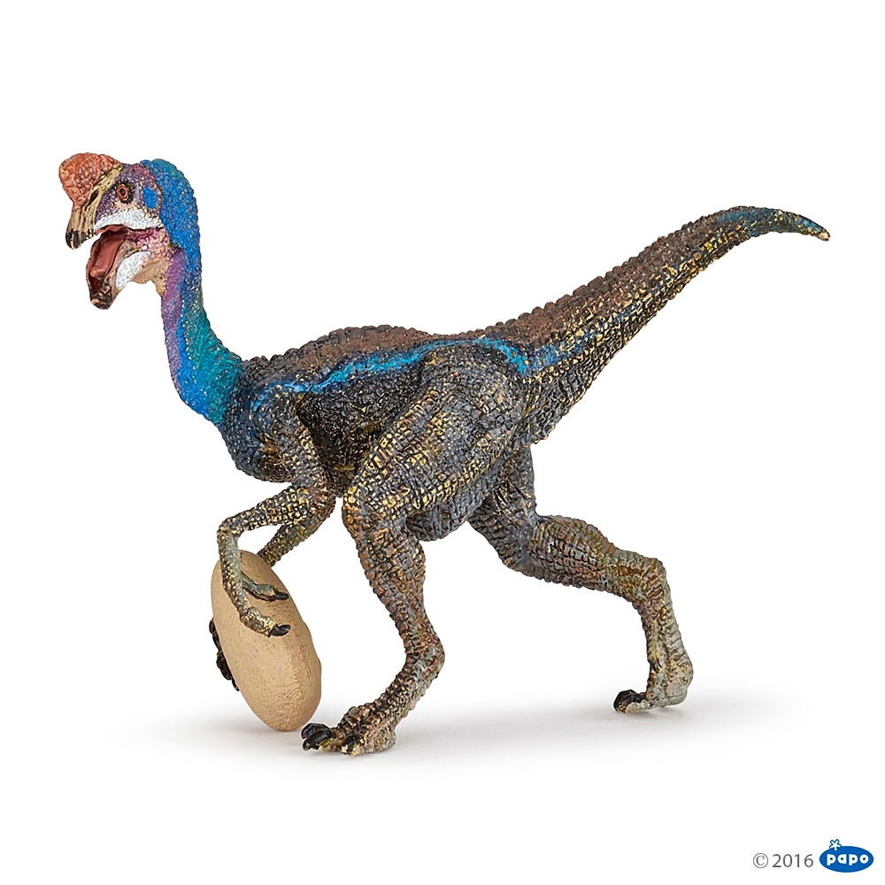 Figurine Oviraptor bleu Papo
