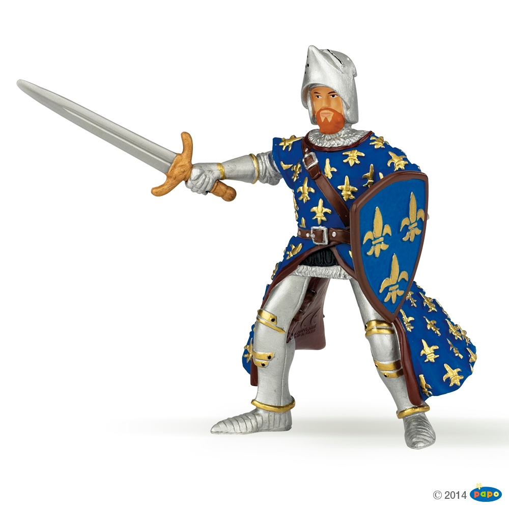Figurine Prince Philippe bleu Papo