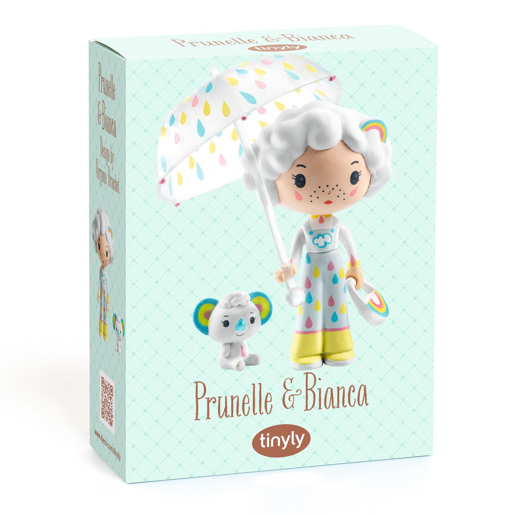 Figurine Prunelle  bianca Tinyly Djeco