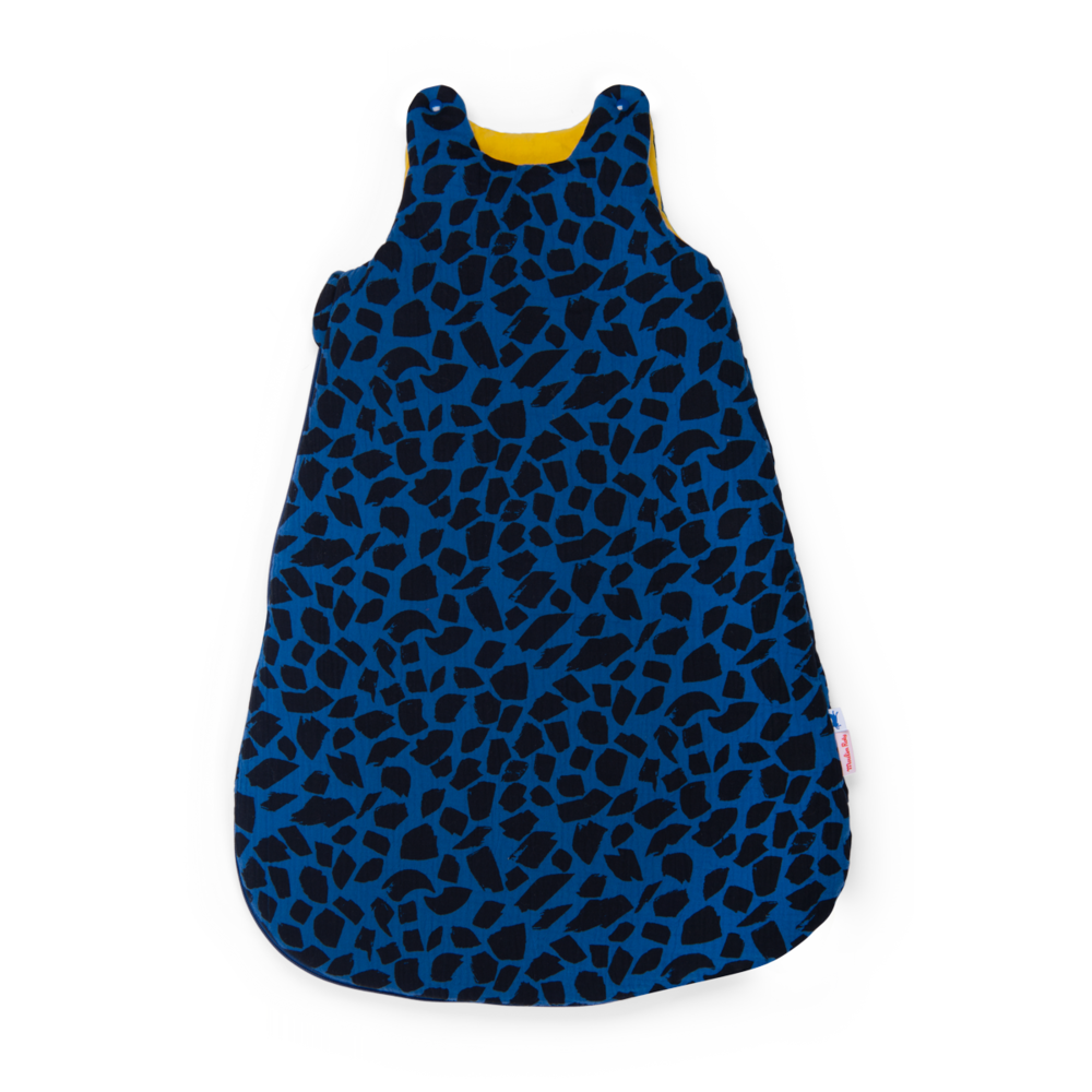 Gigoteuse bleu 70 cm Puce  Pilou Moulin Roty