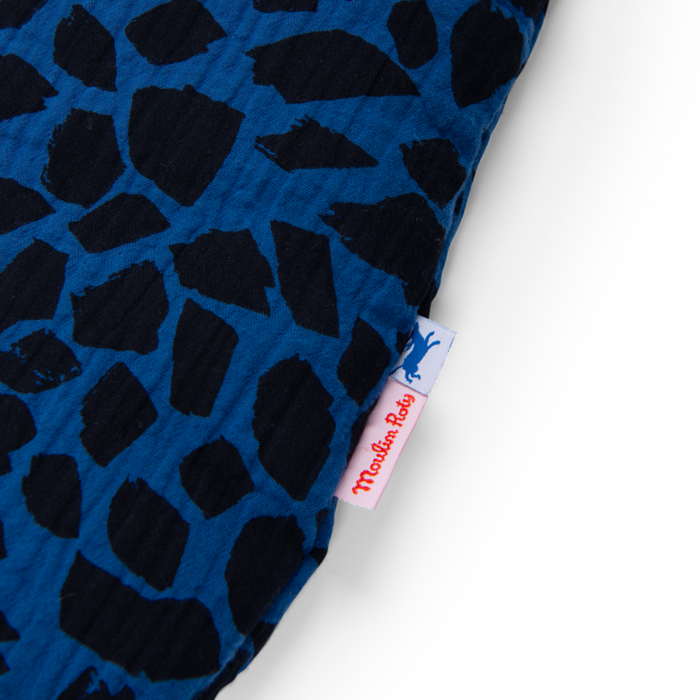 Gigoteuse bleu 70 cm Puce  Pilou Moulin Roty