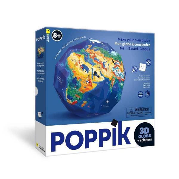 Globe 3D la planete Poppik