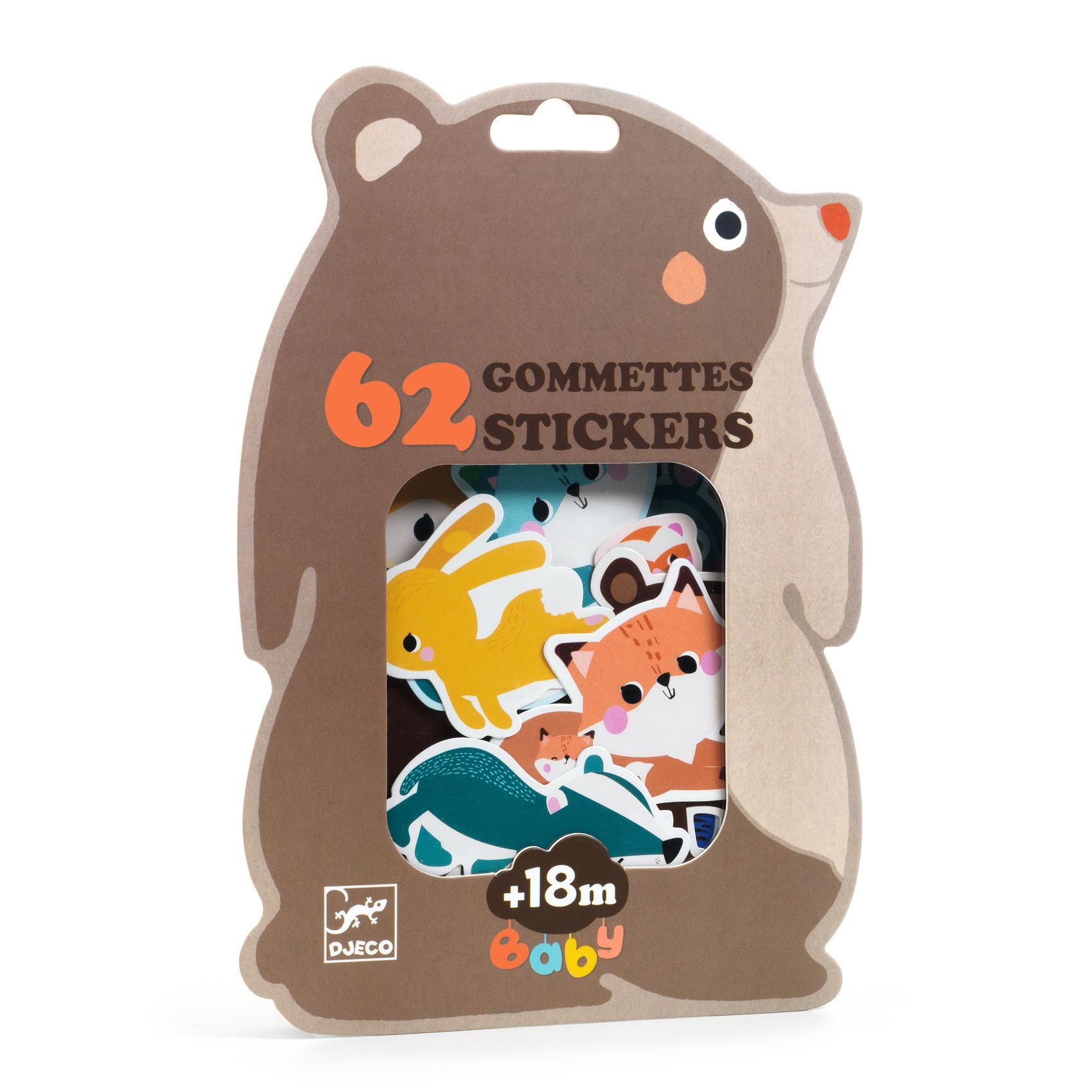 Gommettes animaux de la foret Djeco